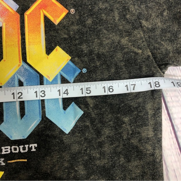 ACDC T-shirt colorful letters - Picture 5 of 5